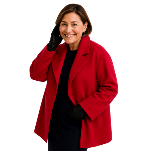 Liora™ | Manteau Laine Élégance