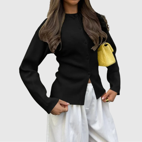 RAIKA™ – Contemporary Long Sleeve Cardigan